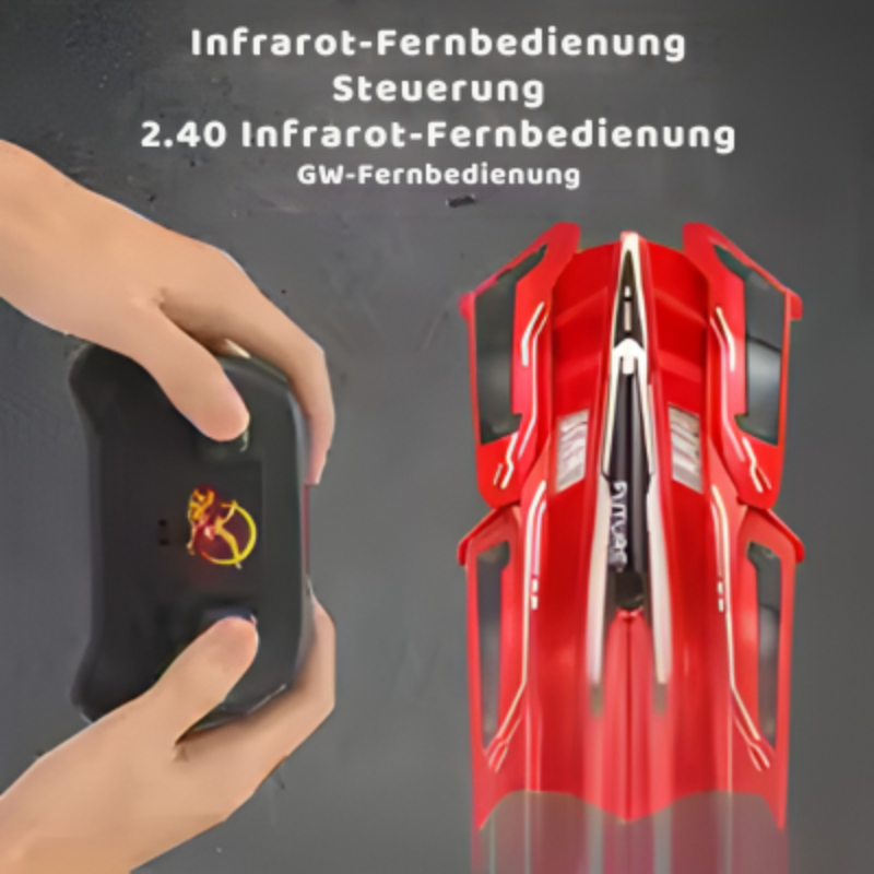 Wandkletter Auto – Fährt ein Wänden & Decken mit LED-Licht