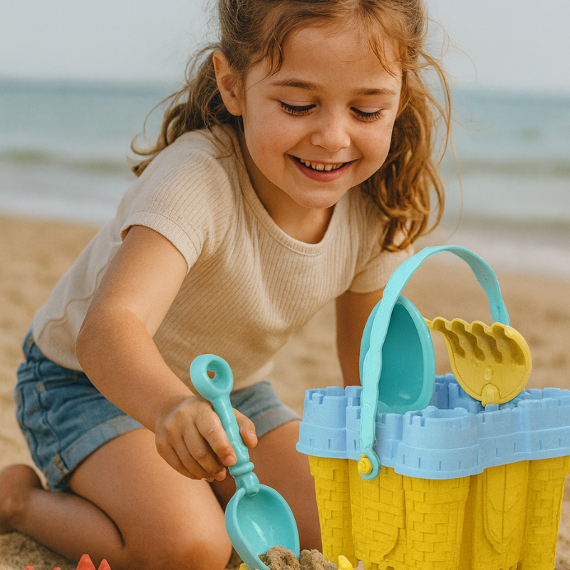 Baby Schloss Strandspielzeug Satz – Kreativer Sandburgenbau