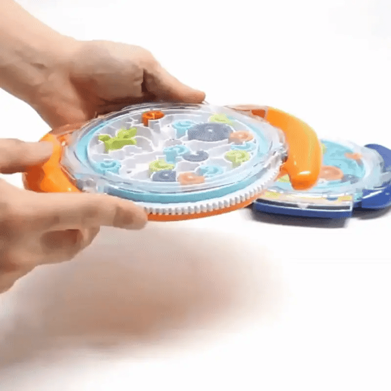 3D Kugel-Labyrinth – Montessori Geduldsspiel & Brain Teaser für Kinder