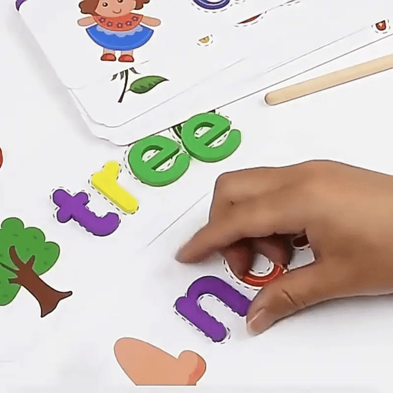 Montessori ABC & Mathematik Puzzle – Spielerisch Lesen & Rechnen lernen