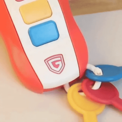 Schlau Auto Schlüssel Spielzeug – Musik, Licht & Lernen in einem!