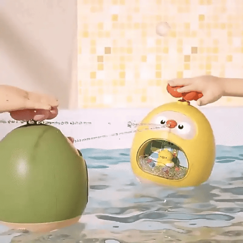 Süßer Enten-Badespaß – Wasserspielzeug für Babys & Kinder