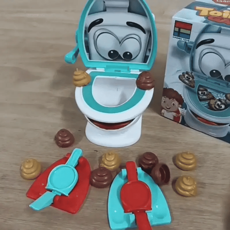 Lustiges Poop Toilet Game – Katapult-Spaß für Kinder & Erwachsene