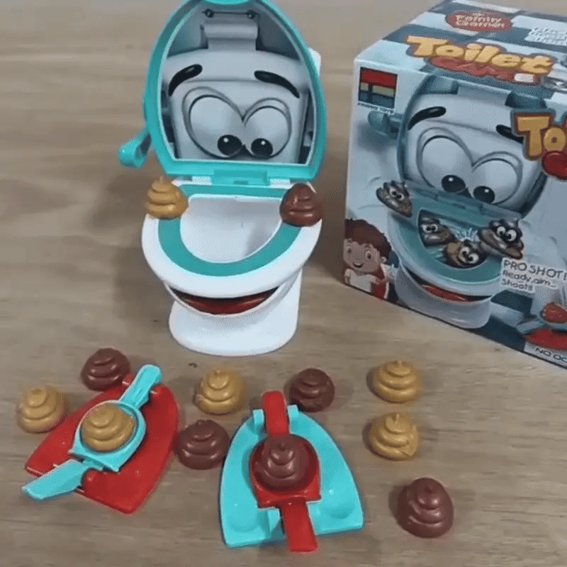 Lustiges Poop Toilet Game – Katapult-Spaß für Kinder & Erwachsene