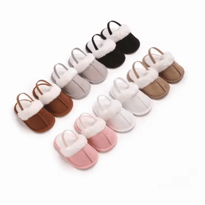 Kuschelige Baby Baumwoll-Sandalen – Weich, Warm & Perfekt für die ersten Schritte!