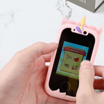 Interaktives Kinder Handy – Lernen, Selfies & Musik
