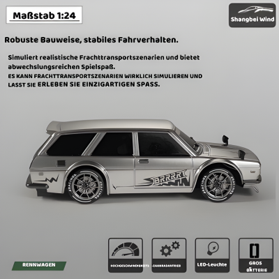 1:24 Klassiker Drift Wagon Modellauto – Brechen Der Gezogen Ausgabe