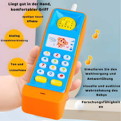 Interaktives Lerntelefon für Kinder – Musik, Licht & spielerisches Lernen