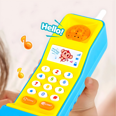 Interaktives Lerntelefon für Kinder – Musik, Licht & spielerisches Lernen