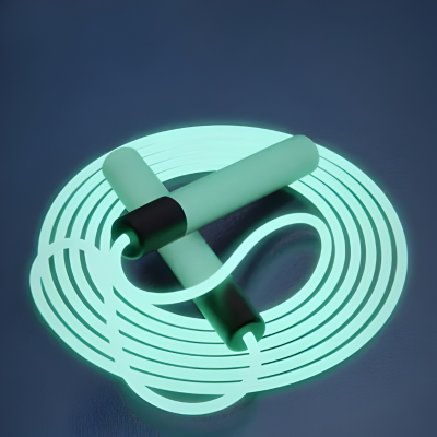 LED Springseil für Kids & Erwachsene – Leuchtender Fitness-Spaß Grün