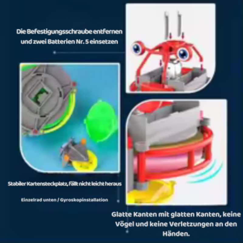 Balancierender Einrad-Roboter – Magisches Spielzeug für Kinder!