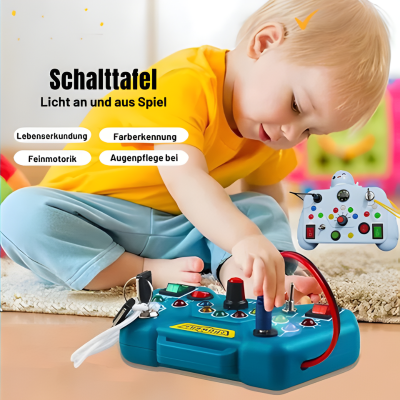 LED Busy Board Montessori – Interaktives Lernspielzeug