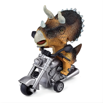 Dinosaur Pullback Motorrad – Aktion, Spiel & Fantasie für Kinder Gelb