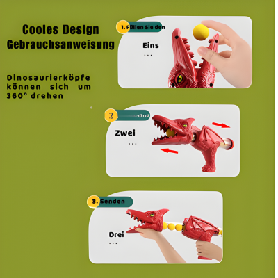 Interaktiver Dino Ball Schütze– Spiel, Aktion & Lernen vereint