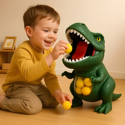 Interaktiver Dino Ball Schütze– Spiel, Aktion & Lernen vereint