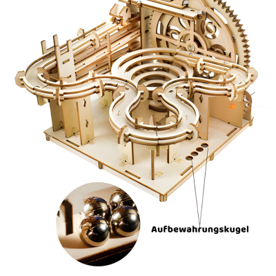 3D Holz Marmor Laufen– DIY Mechanik Puzzle für kluge Köpfe