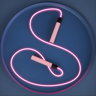 LED Springseil für Kids & Erwachsene – Leuchtender Fitness-Spaß