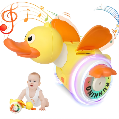 Elektrische Tanz-Ente mit Musik & Licht für aktive Babys