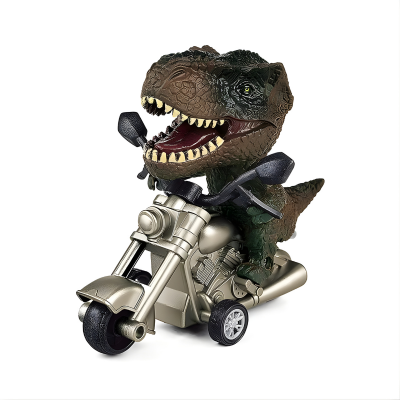 Dinosaur Pullback Motorrad – Aktion, Spiel & Fantasie für Kinder Braun