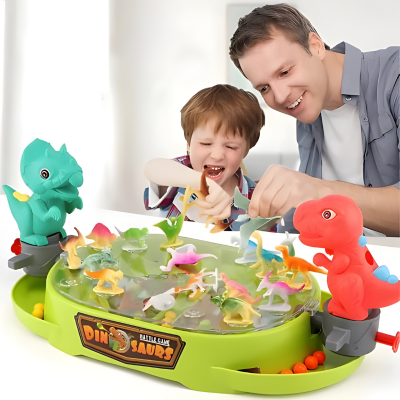 Dinosaurier Schlacht Brettspiel – Strategie-Spaß für Kinder & Eltern