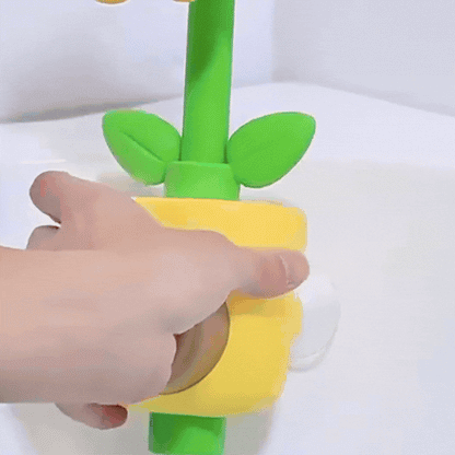 Baby Duschspielzeug Sonnenblume – Wassersprinkler & Badekugel