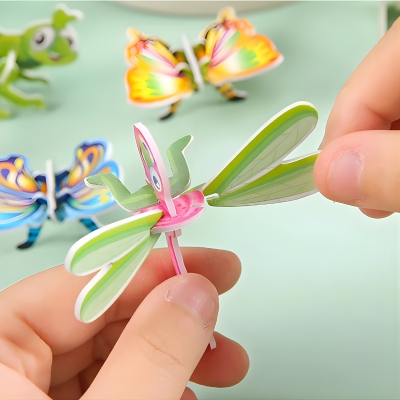 25 Stück Lustige Insekten Puzzles – Spaß & Lernen für Kinder