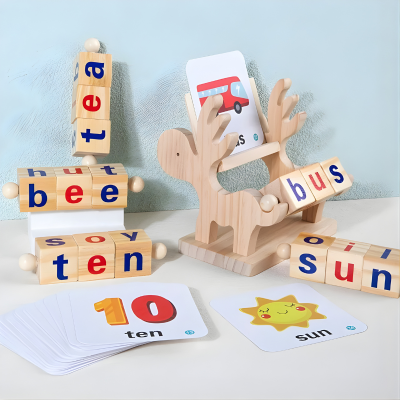 Lernspielzeug für Kinder – Buchstaben, Wörter & Spaß