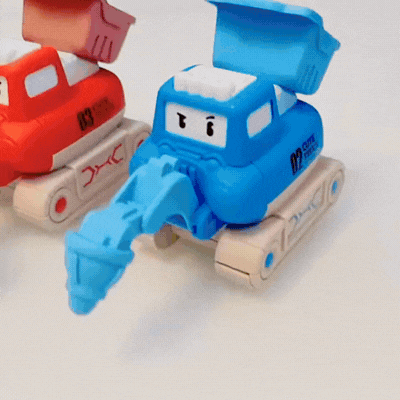 Intelligentes Cartoon-Auto-Spielzeug für Kinder