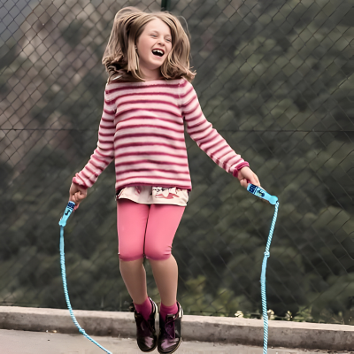 Buntes Kinder Springseil – Motorik & Bewegung spielerisch fördern