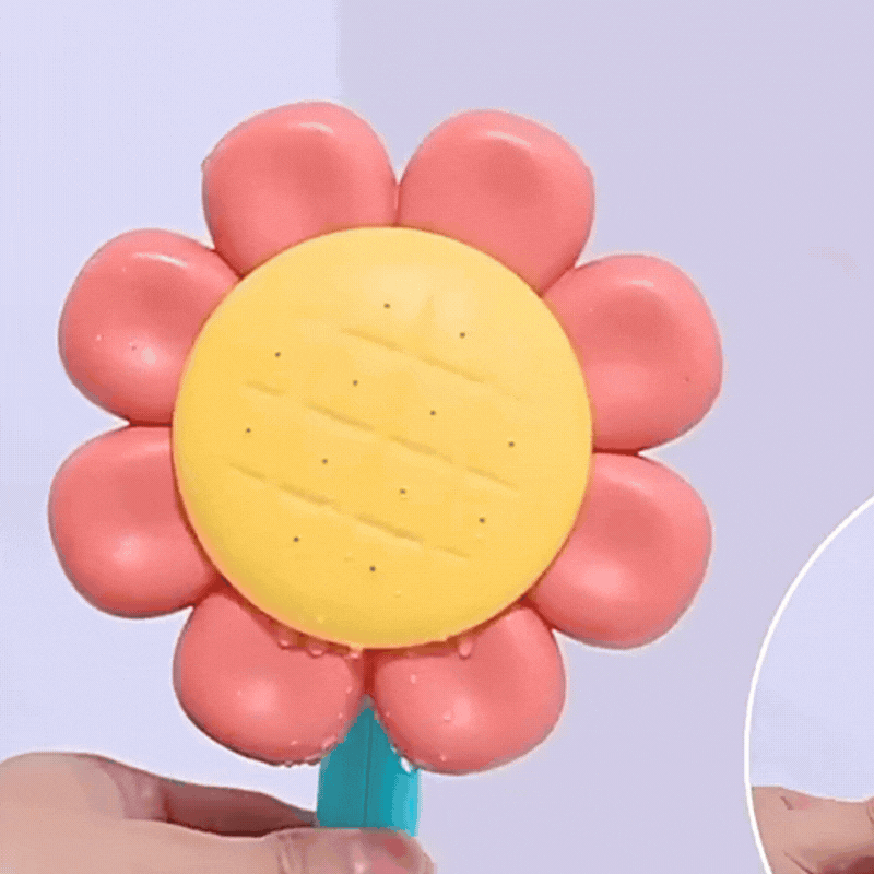 Baby Duschspielzeug Sonnenblume – Wassersprinkler & Badekugel