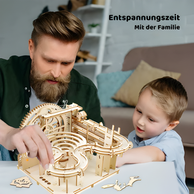 3D Holz Marmor Laufen– DIY Mechanik Puzzle für kluge Köpfe