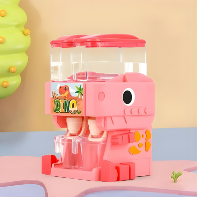 Dinosaurier Wasser-Spender Spielzeug – Kaltes & warmes Spiel Rosa
