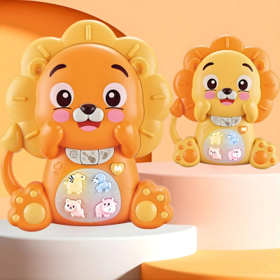 Multifunktions Tastatur für Kinder – Musik, Farben & Lernmodi Orange