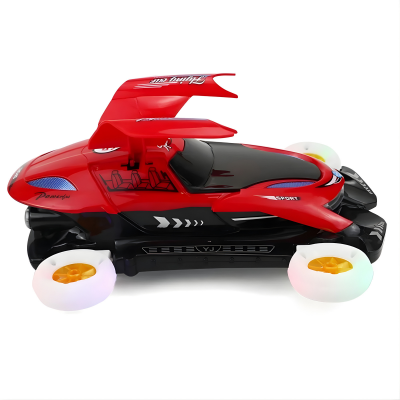 Interaktives 360° Spielzeugauto mit Licht & Musik