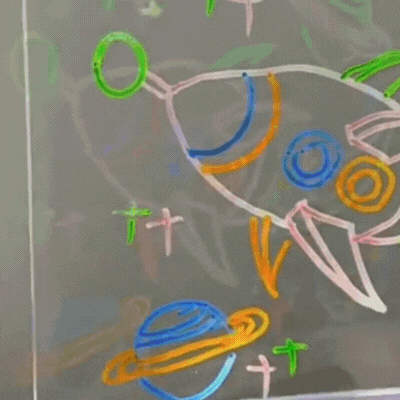 LED-beleuchtetes 3D-Zeichenbrett – Kreativität wird lebendig!