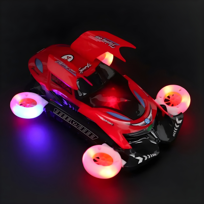 Interaktives 360° Spielzeugauto mit Licht & Musik