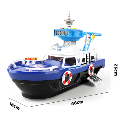 Magisches Spielboot mit Licht, Musik & Rennspaß für Kinder