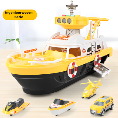 Magisches Spielboot mit Licht, Musik & Rennspaß für Kinder