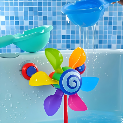Spinnen Bad Windmill – Mehr Spaß & Sensorik in der Badewanne