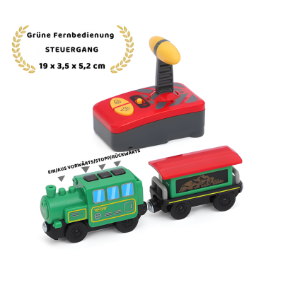 RC Elektrisch Zug Satz– Kreatives Spiel & Lernen auf Schienen Grün