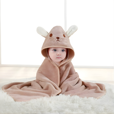 Kuschelweiche Baby-Wickeldecke 80×80 cm – Sicherheit & Wärme Rosa