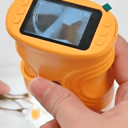 Tragbares Digitalmikroskop für Kinder & Erwachsene mit Display