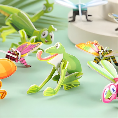 25 Stück Lustige Insekten Puzzles – Spaß & Lernen für Kinder