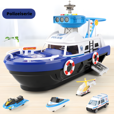 Magisches Spielboot mit Licht, Musik & Rennspaß für Kinder