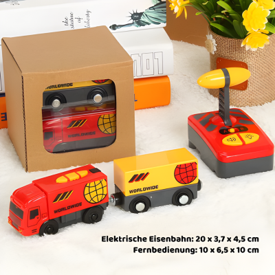 RC Elektrisch Zug Satz– Kreatives Spiel & Lernen auf Schienen LKW-Satz