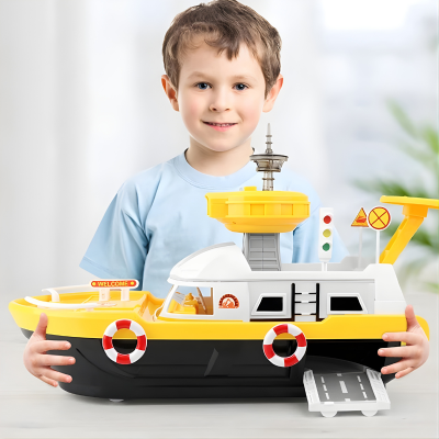 Magisches Spielboot mit Licht, Musik & Rennspaß für Kinder