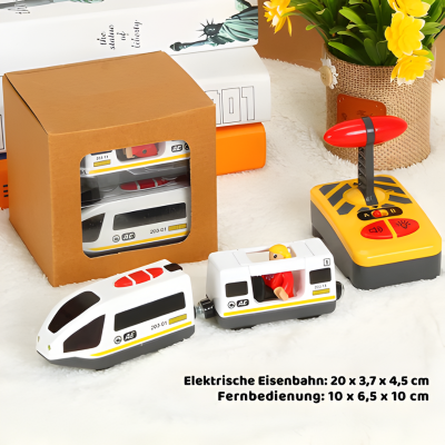 RC Elektrisch Zug Satz– Kreatives Spiel & Lernen auf Schienen Weiß