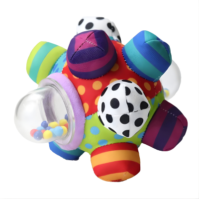 Baby Sensorik Rasselball – Spielerisch Denken & Fühlen lernen
