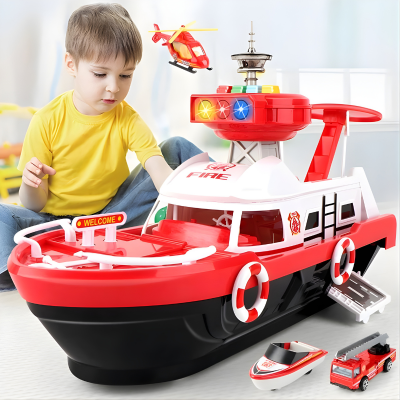 Magisches Spielboot mit Licht, Musik & Rennspaß für Kinder