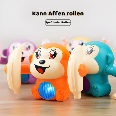 Interaktiver Rollender Affe – Krabbelspaß mit Musik & Licht